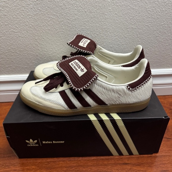 adidas Samba Pony Tonal Wales Bonner Cream White Size 11 - Picture 1 of 8
